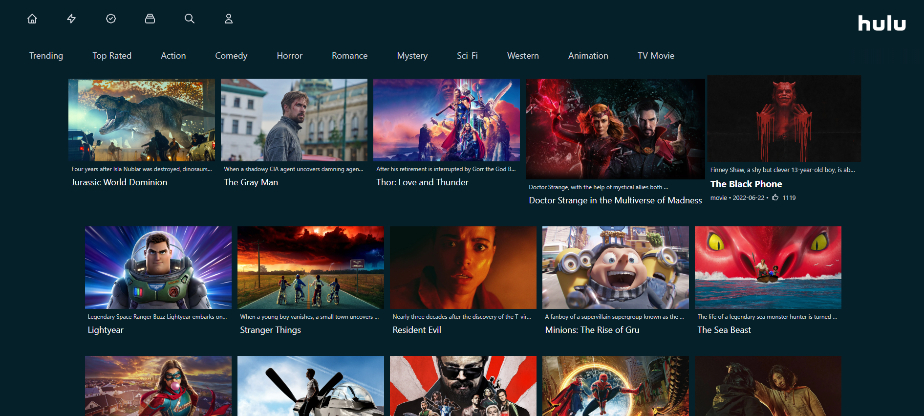 Hulu Clone